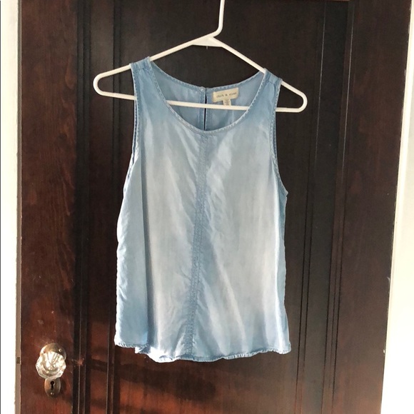 Anthropologie Tops - Anthropologie Cloth & Stone Chambray Top